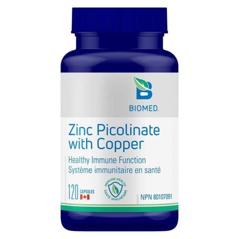 Zinc Picolinate with Copper 120 capsules
